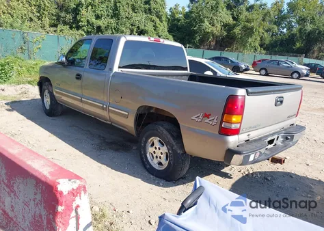 2002 Chevrolet Silverado 1500 Ls from USA, damaged, VIN 2GCEK19T221236675
